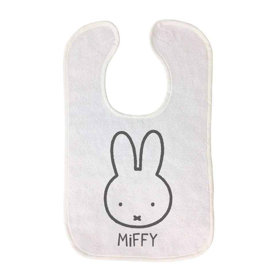 Miffy baby bib